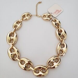 Camila Coelho Gold Tone Chain Link Necklace